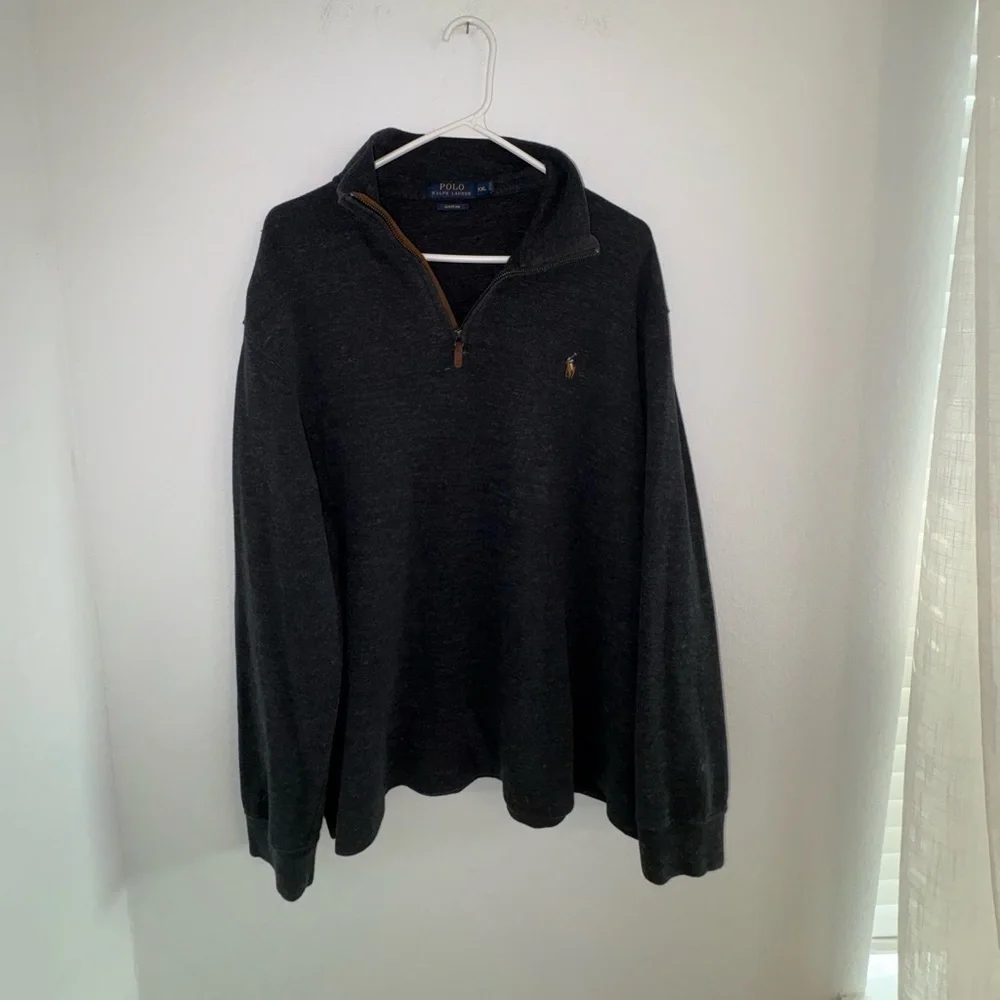 Polo Ralph Lauren Estate-Rib Quarter-Zip Pullover